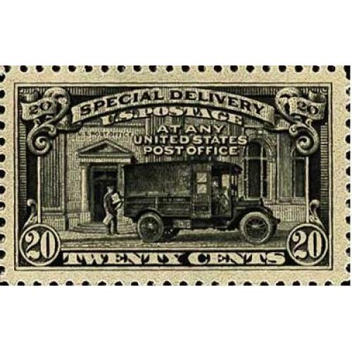 #E14, 20¢ Post Office Truck
