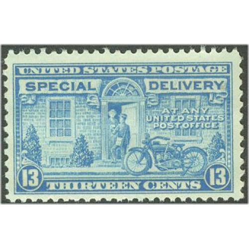 #E17, 13¢ Motorcycle Delivery