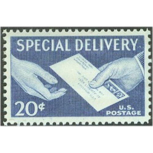 #E20, 20¢ Letter & Hands