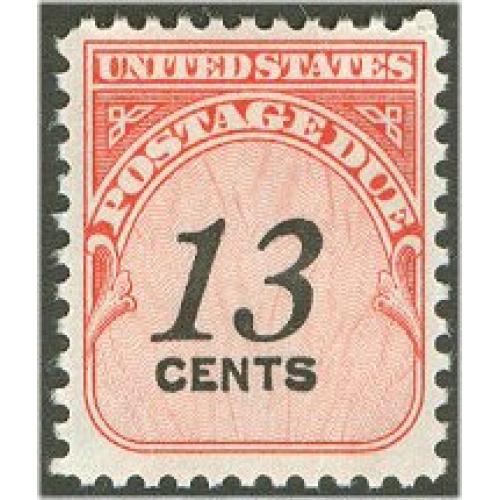 #J103 13¢ Postage Due