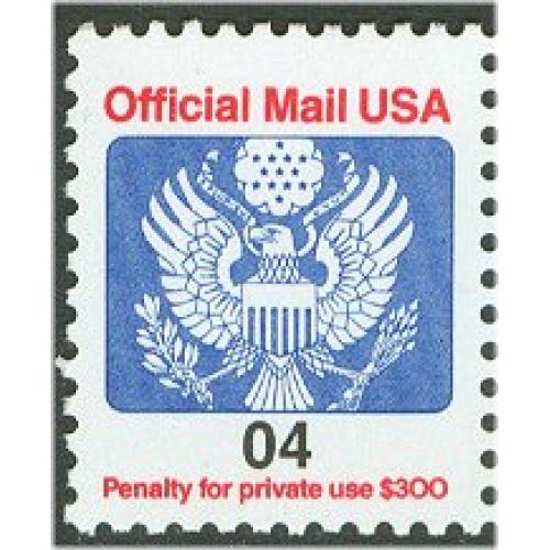 #O146 4¢ Official Mail