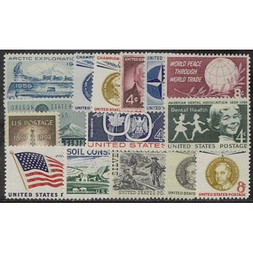 1959 United States Mint Commemorative Year Set