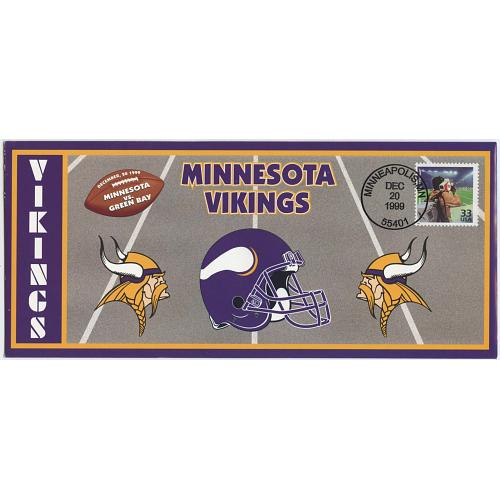 1999 Minnesota Vikings Commemorative Cover