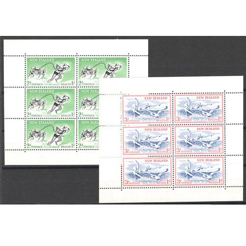 New Zealand 2 Miniature Sheets, Health
