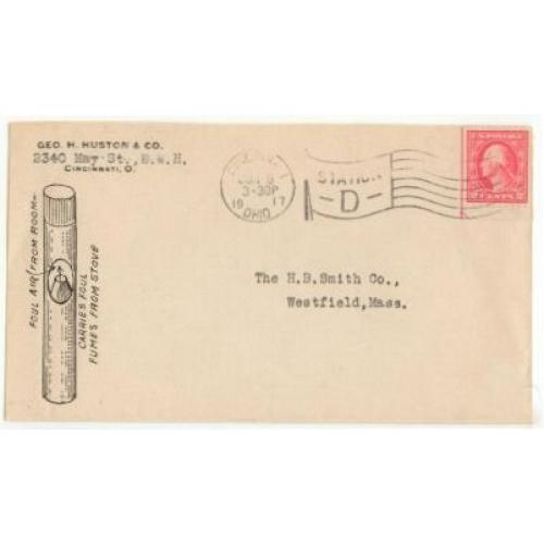 1917 Stove Pipe, Cincinnati, Ohio, Advertising Cover