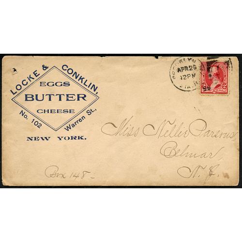 Locke & Conklin Eggs, Butter and Cheese, 1895