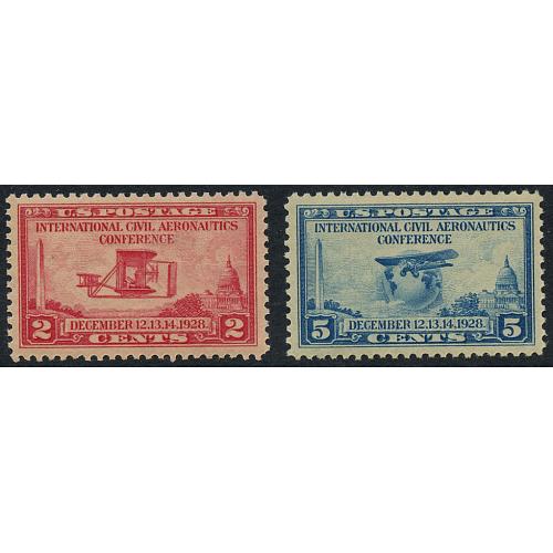 #649-50 Wright Brothers Flight, 25th Anniversary, VF NH