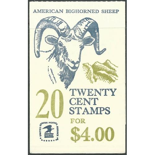 #BK142 Bighorn Sheep, Type I, Plate #14