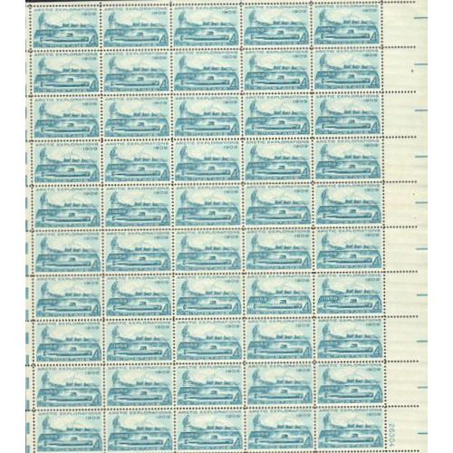 #1128, Arctic Explorations, Sheet of 50