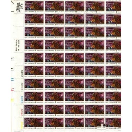 #1559 Sybil Ludington (Bicentennial),  Sheet of 50 Stamps