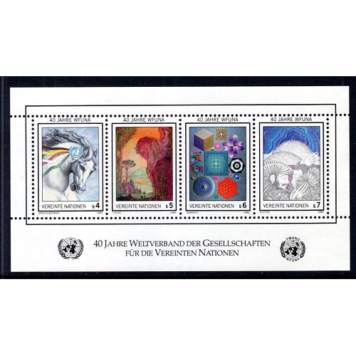 #066 WFUNA Souvenir Sheet (Vienna)