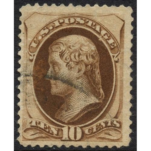 #188 10¢ Jefferson, Brown