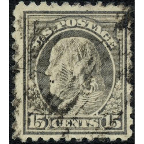 #475 15¢ Franklin, Gray