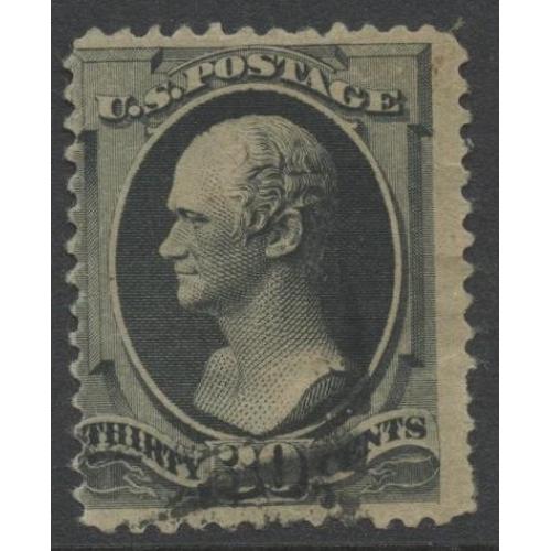 #190 30¢ Alexander Hamilton, Gray Black