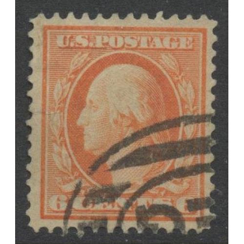 #336 6¢ Washington Red Orange