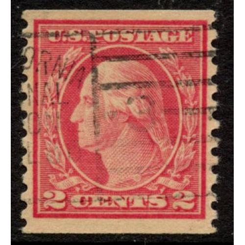 #454 Washington 2¢ Red, Type II
