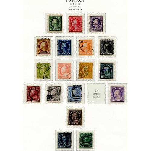 #462-466, 468-480 1916-17 Set of 18