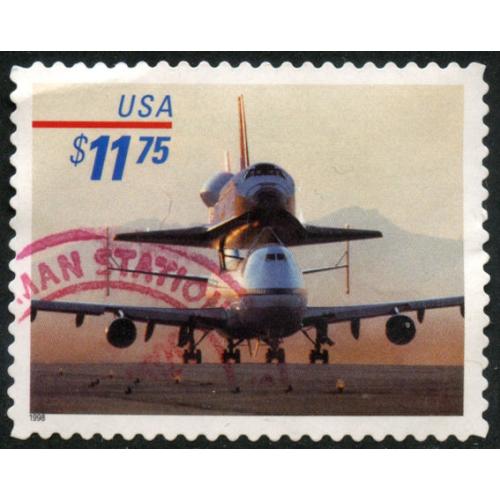 #3262 $11.75 Express Mail, Piggyback Shuttle (Used)