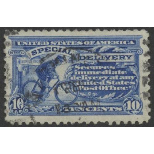 # E9 10¢ Messanger, Ultramarine